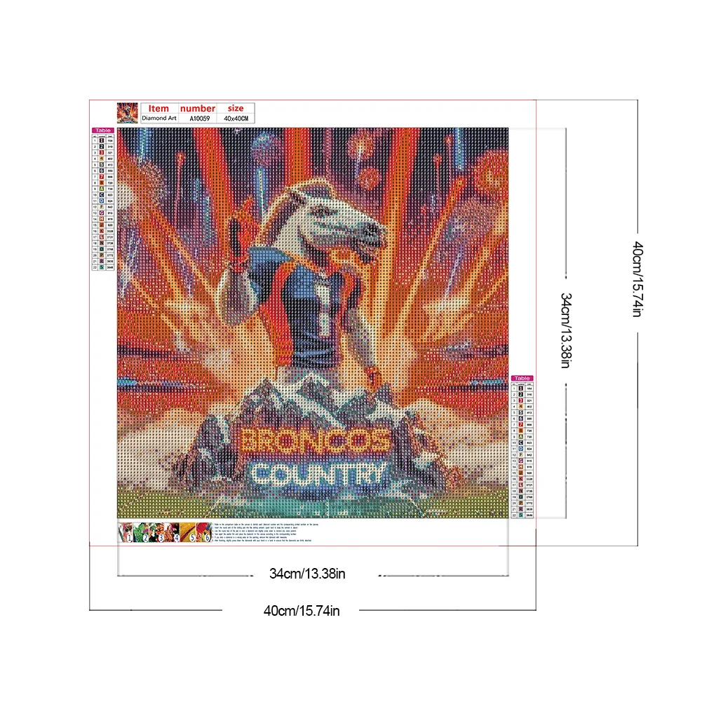 Diamond Painting - Full Round Drill - Denver(Canvas|40*40cm)