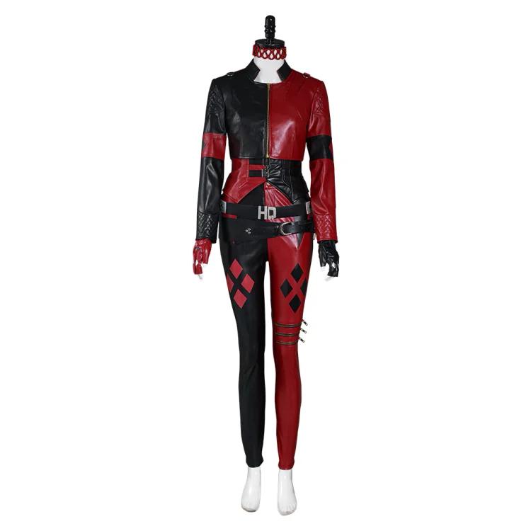 The Suicide Squad (2021) Vest Pants Outfit Harley Quinn Halloween Carnival Suit Cosplay Costume