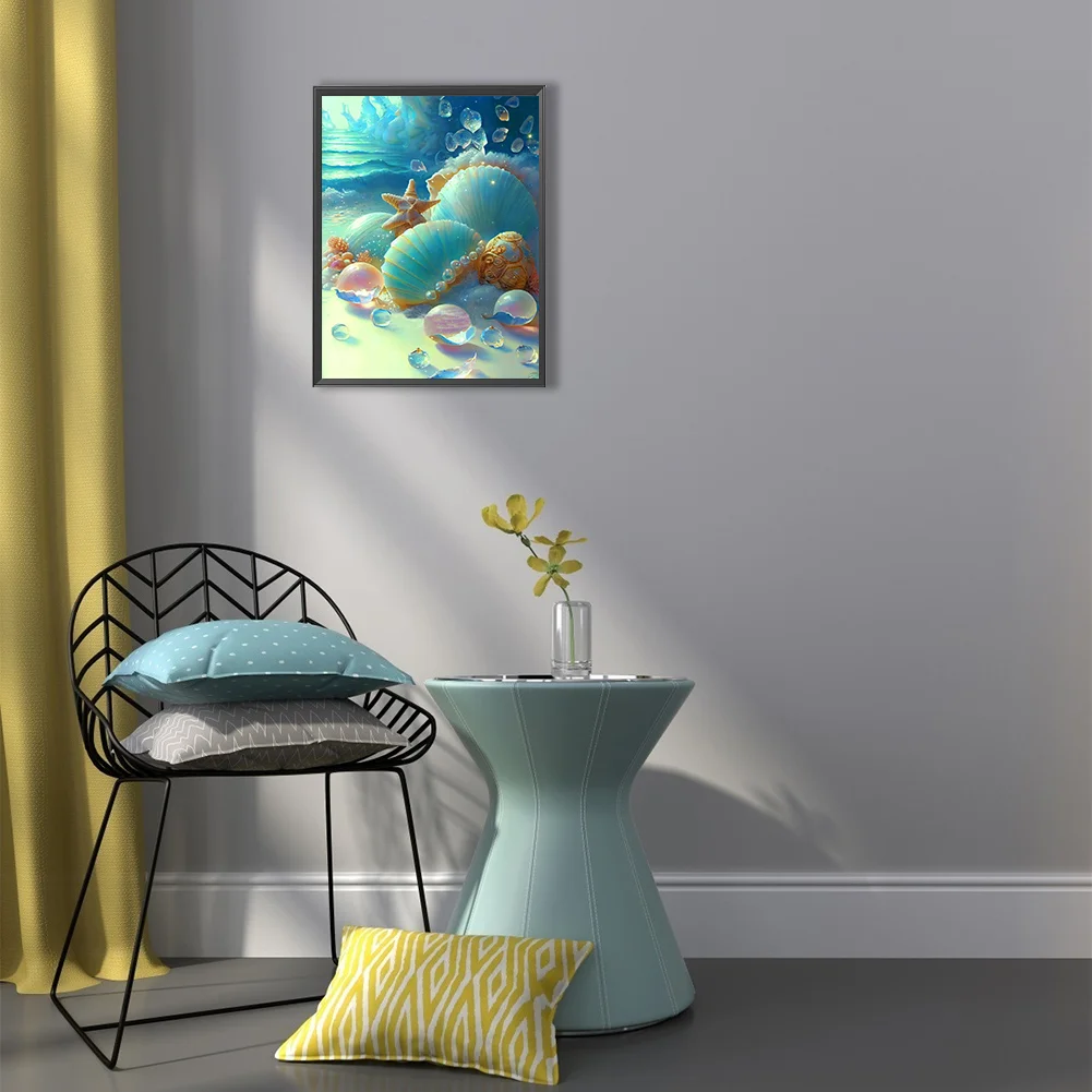Diamond Painting - Full Round Drill - Beach(30*40cm)