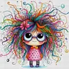 Fantasy Girl-11CT Stamped Cross Stitch 40*40cm/15.75*15.75in tapestrymarket