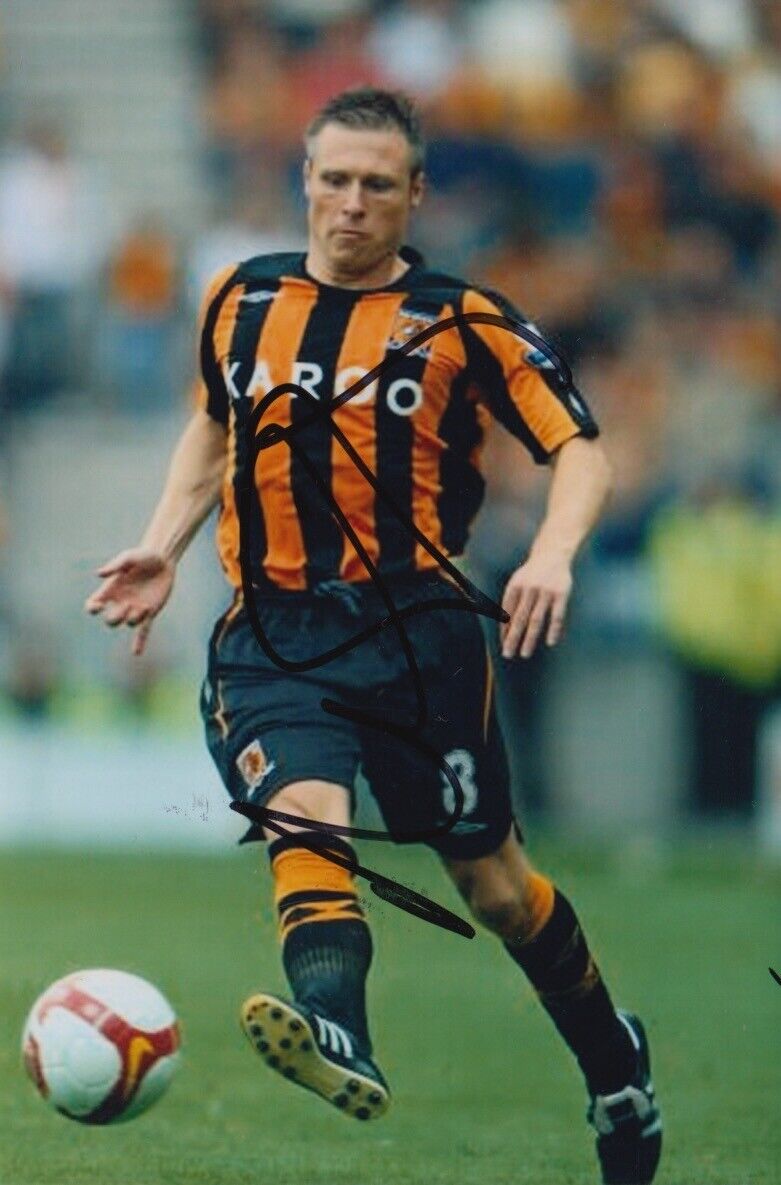 NICK BARMBY HAND SIGNED 6X4 Photo Poster painting - FOOTBALL AUTOGRAPH - HULL CITY.