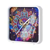 Mandala Owl Special Shape 5D Diamond Painting Clock Art Craft With Frame Kit