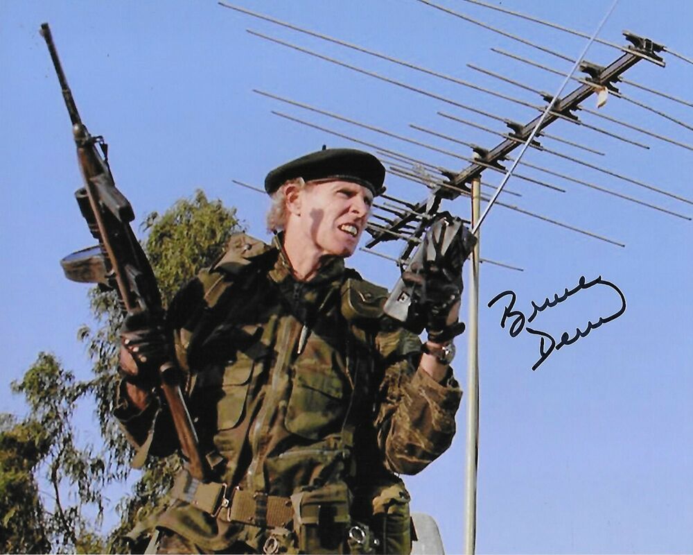 Bruce Dern The Burbs Original Autographed 8X10 Photo Poster painting #6 signed at Hollywood Show