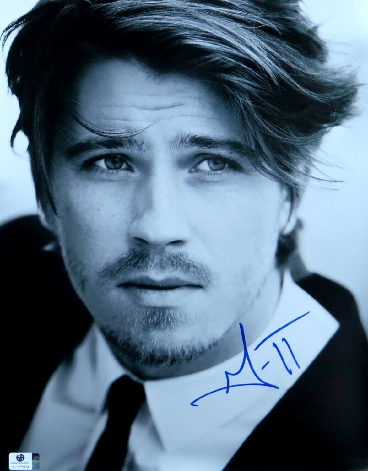 Garrett Hedlund Signed Autographed 11X14 Photo Poster painting Sexy Close-Up Headshot JSA U16729