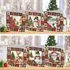 6pcs Plaid Vintage DIY Diamond Painting Cards Art 15x15cm for Adults