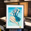 A3 & 4K Size Tragic Rei Ayanami Decorative Painting - (EVA) Neon Genesis EVAngelion Decorative Painting - HuangGua Studio