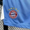 25/26 Kids Bayern Munich Blue Goalkeeper Soccer Jersey