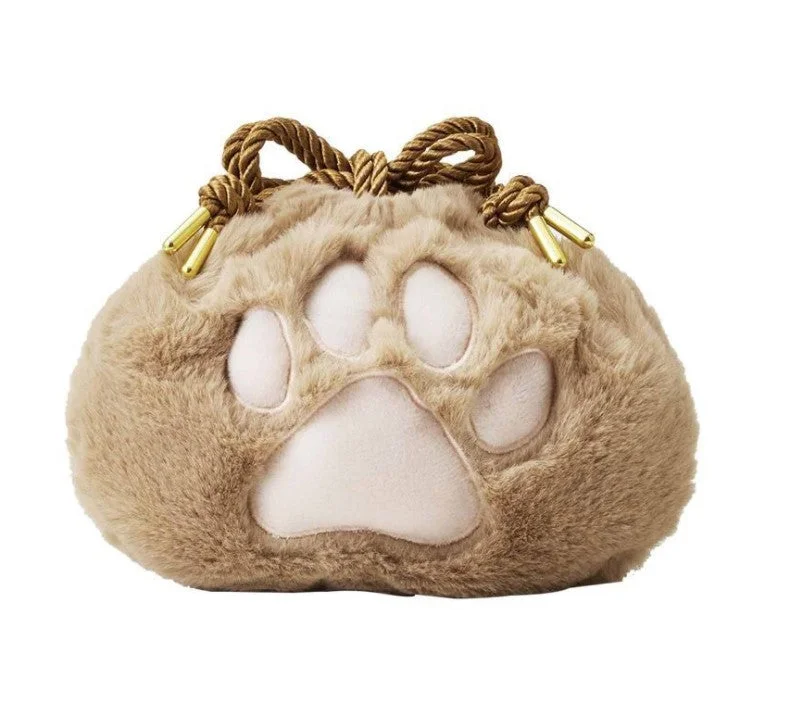 Cat paw shaped Cosmetic bag