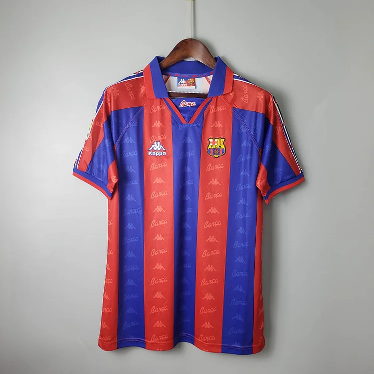 Retro Barcelona Football Shirt Home 1996/1997 1:1 Thai Quality