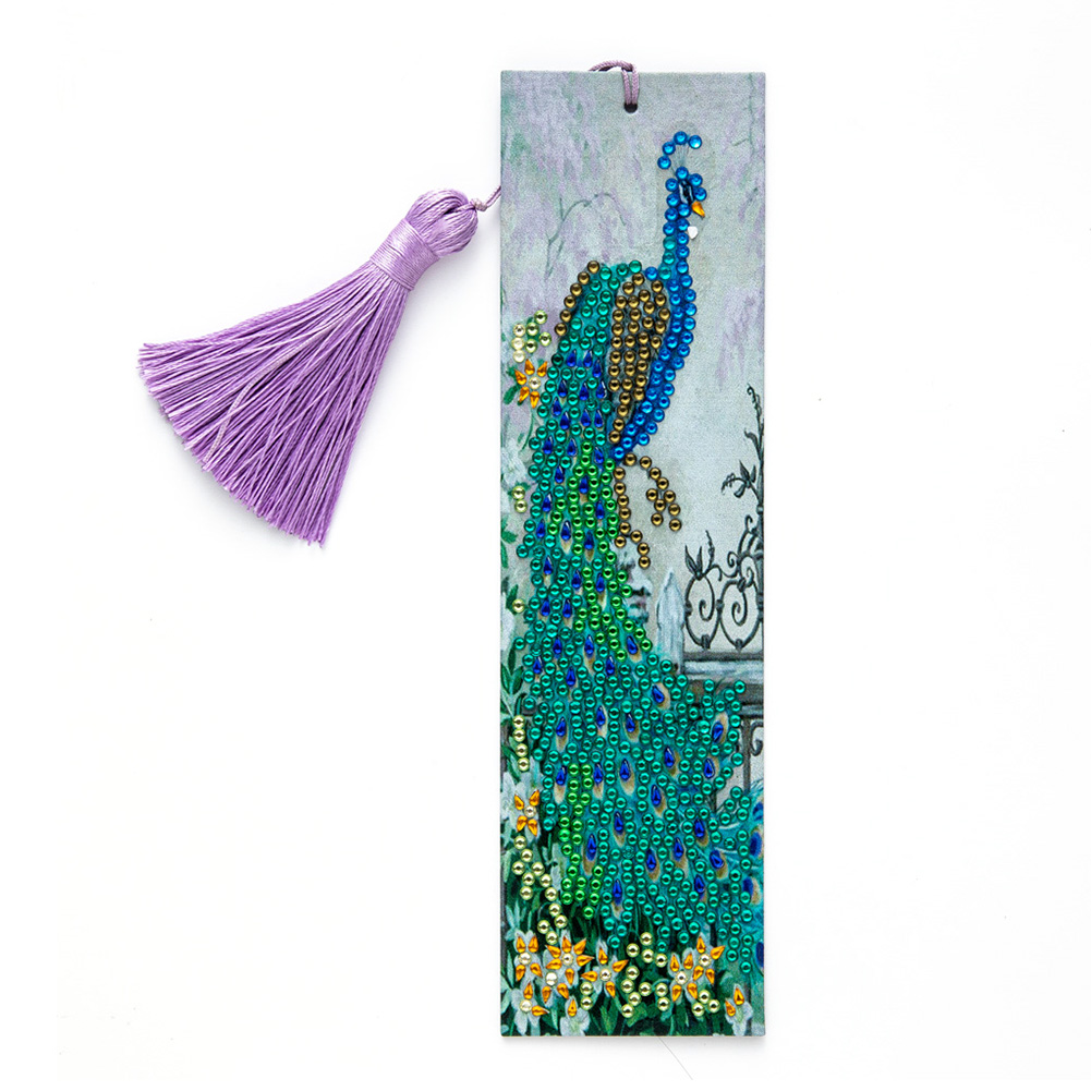 

Peafowl - 5D DIY Craft Bookmark, 501 Original