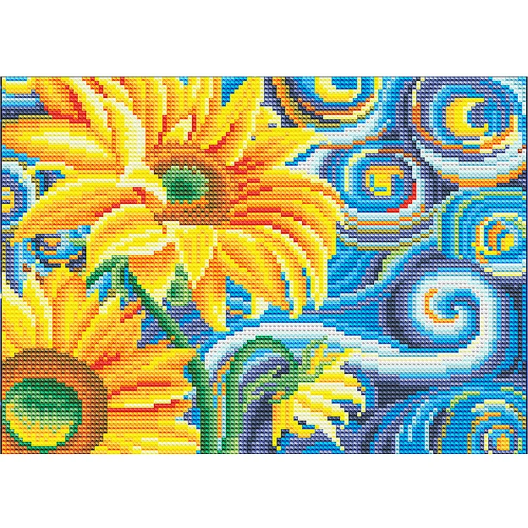 Starry Night  Full Round Diamond Painting 40*30cm
