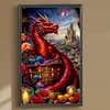 Dragon-Full Round Diamond Painting(30x50cm)