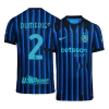 DUMFRIES #2 Inter Milan Home Authentic Soccer Jersey 2025/26