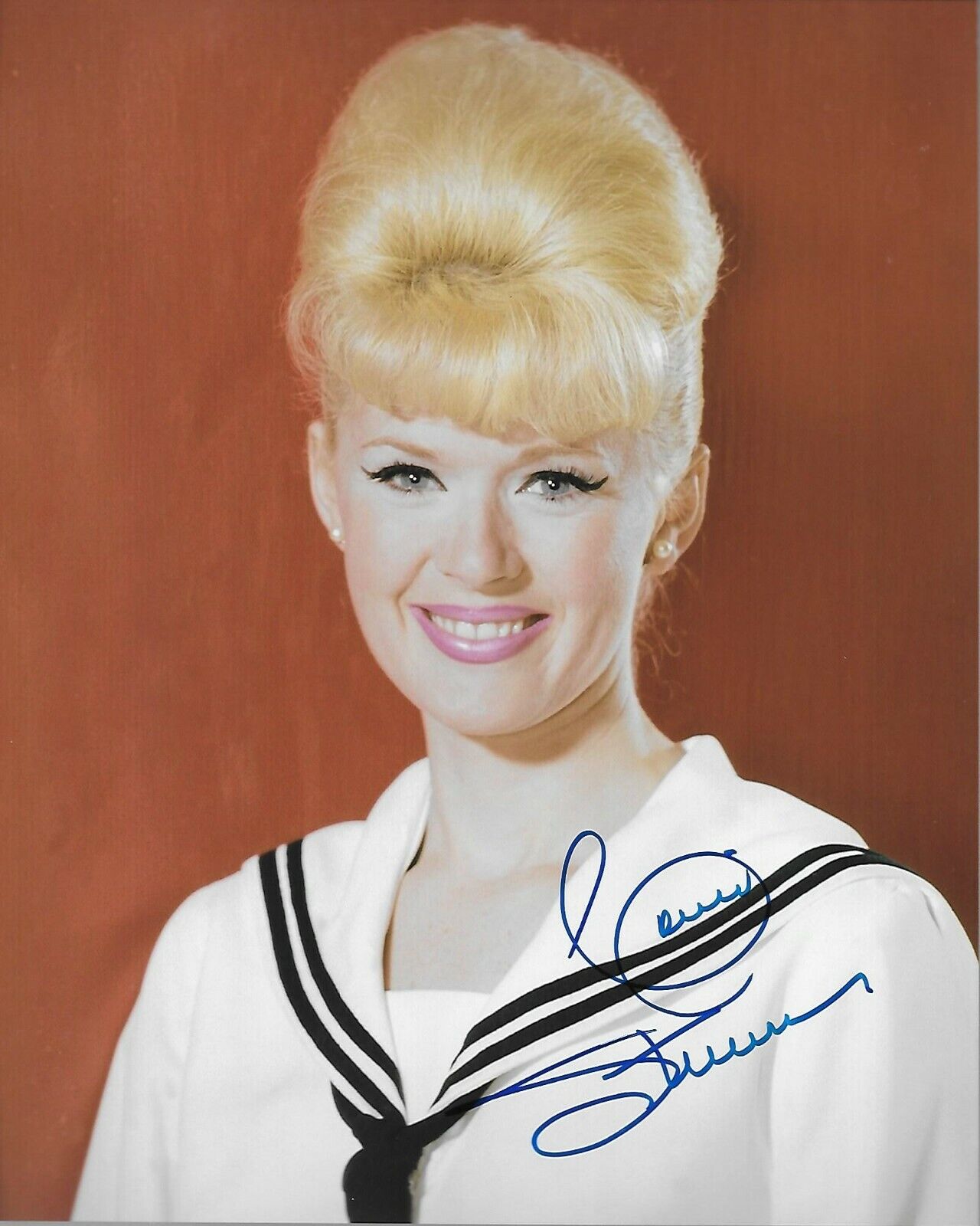 Connie Stevens Original Autographed 8X10 Photo Poster painting #57 signed at Hollywood Show