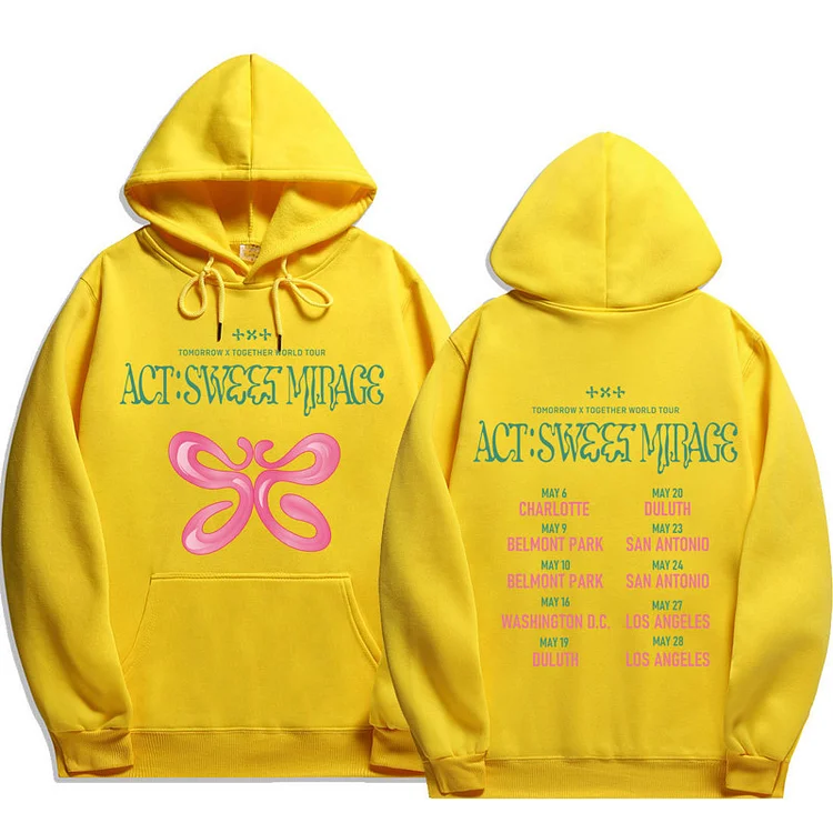 TXT World Tour ACT : SWEET MIRAGE US Tour Hoodie Ver.1