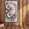 Flower Cat-Partial Special Shaped Diamond Painting 40*70CM (Big Size)