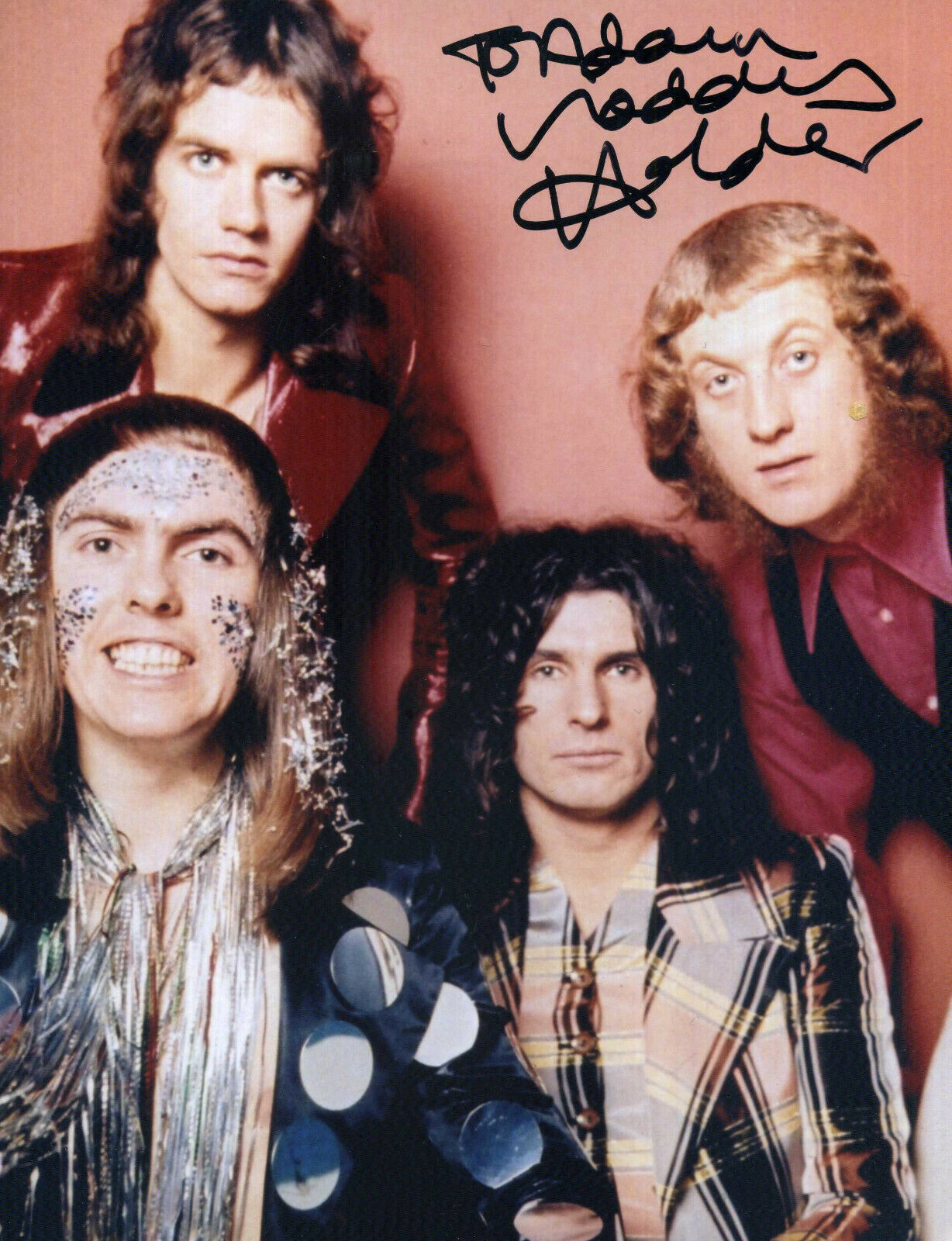 NODDY HOLDER Signed SLADE Photo Poster paintinggraph - Glam Rock Singer / Musician - reprint