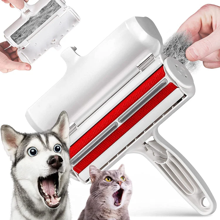 Pet Hair Remover Roller, Self-Cleaning, Dog & Cat Fur Removal Tool