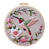 Flower Hummingbird-Embroidery Kit