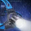 High Power Strong Light Headlamp Outdoor Hiking Construction Site Construction Focusing Waterproof Headlamp