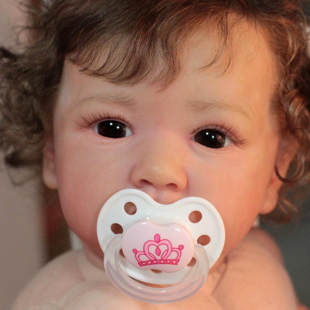12'' Realistic Sweet Reborn Baby Girl Doll Alina, Best Gift Set