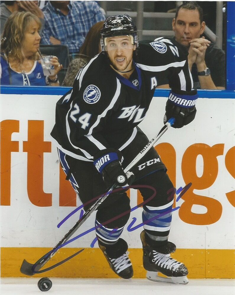 Tampa Bay Lightning Ryan Callahan Signed Autographed 8x10 Photo Poster painting COA B