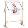 Adjustable Height Wooden Embroidery Stand Cross Stitch Embroidery Frame Holder