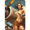 Pin Up Girl - Vintage Metal Signs(8*12Inch/12*16Inch)-Pin-up-girls