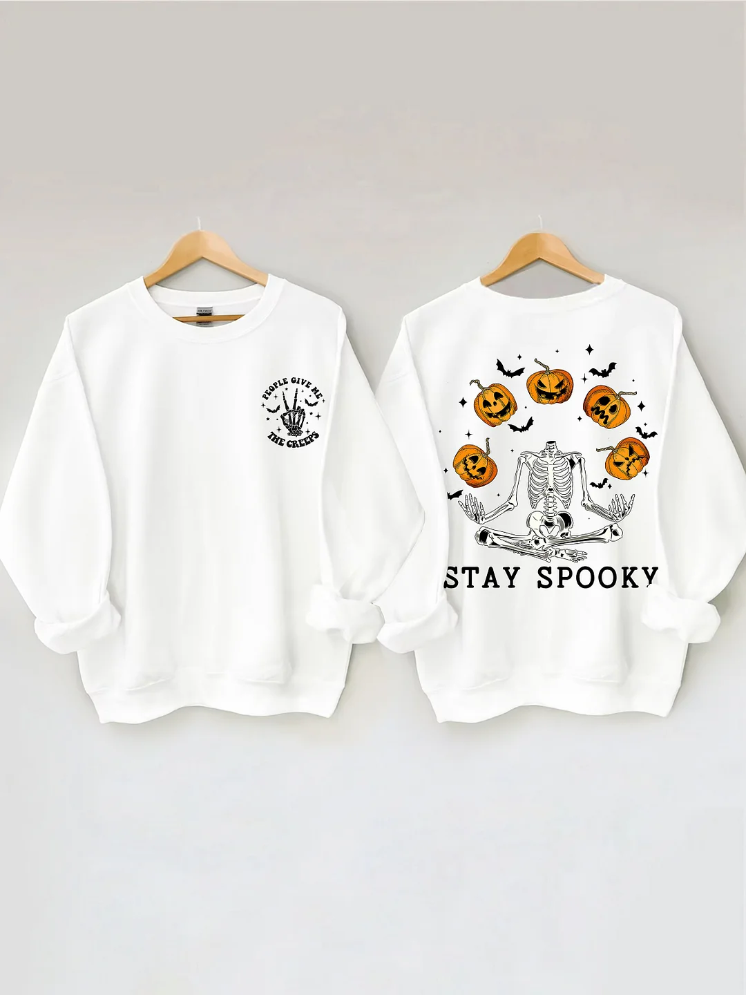 People Give Me The Creeps Stay Spooky Sweatshirt