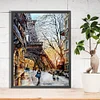 Diamond Painting-DIY Full Round Drill Romantic Paris Street