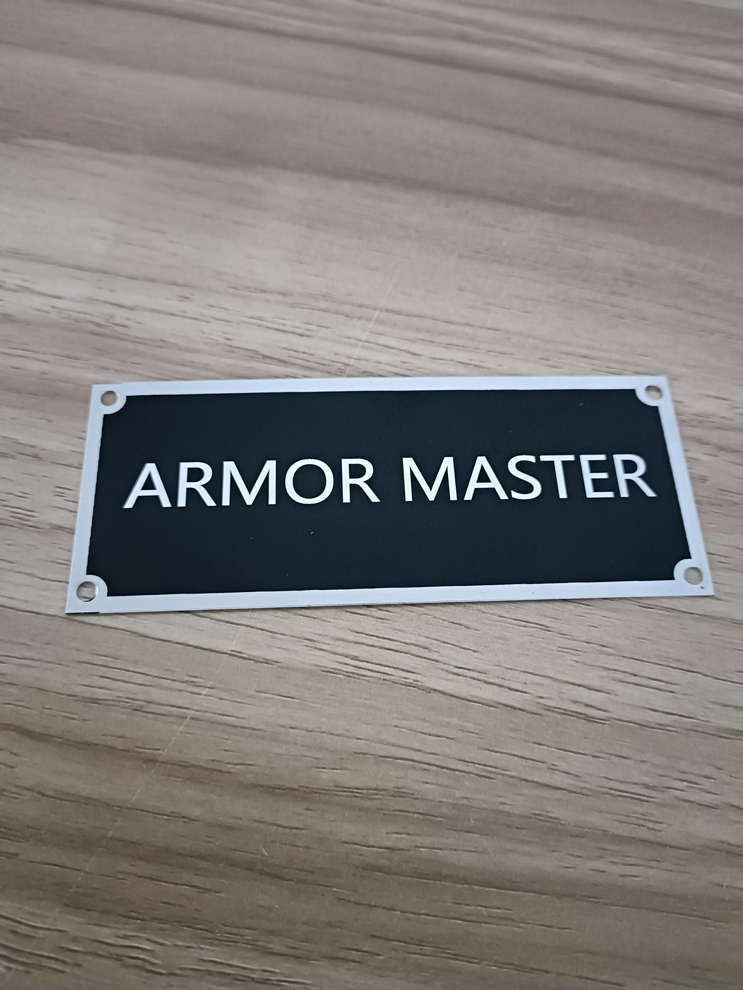 ARMOR MASTER Signboards Of Metal Residential Decor Home / Yard Indoor ...