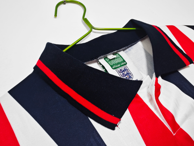 Retro England 1992 Home Football T-Shirt Thai Quality