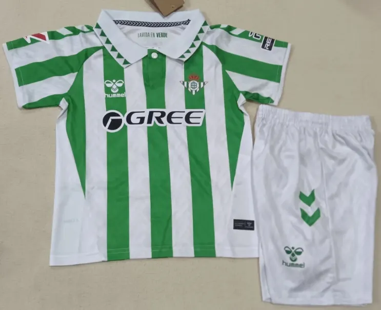24-25 Betis Home Jersey Kids