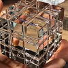 Light Luxury Creative K9 Crystal Hand-carved Rubik's Cube