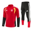Germany 26-27 1/4 Zip Tracksuit Red Chandal