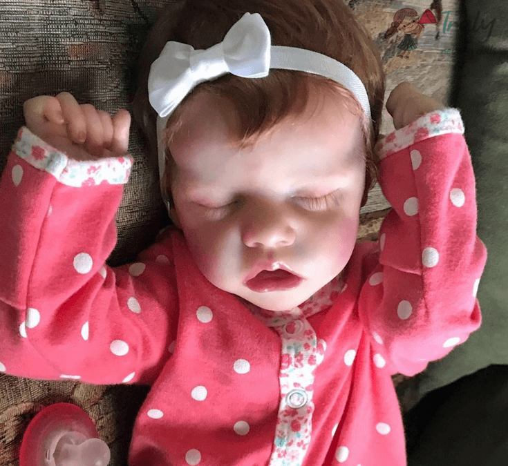 12'' Realistic Reborn Baby Doll Girl Victoria, Authentic Sleeping Silicone Baby Doll by Creativegiftss® -Creativegiftss® - [product_tag] RSAJ-Creativegiftss®