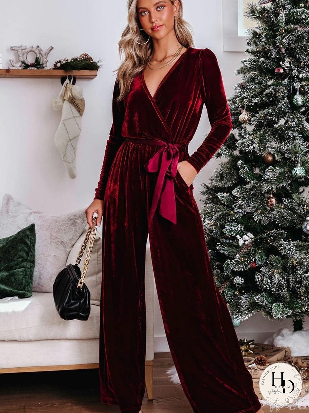 Velvet Jumpsuit for Women: Versatile and Chic