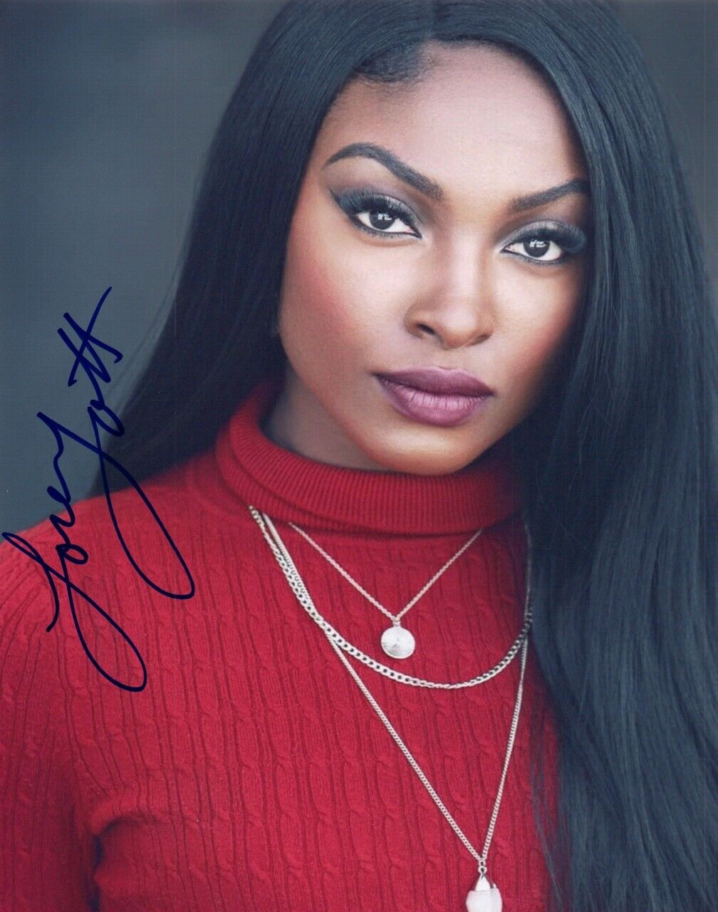 Loren Lott Signed Autograph 8x10 Photo Poster painting The Young and the Restless Actress COA