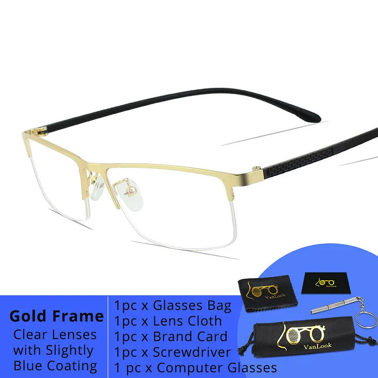 Blue Light Blocking Computer Glasses Gaming for Men Women Eyeglasses ...
