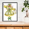 Limonade Elf - speziell geformte Diamantmalerei - 30 * 40cm