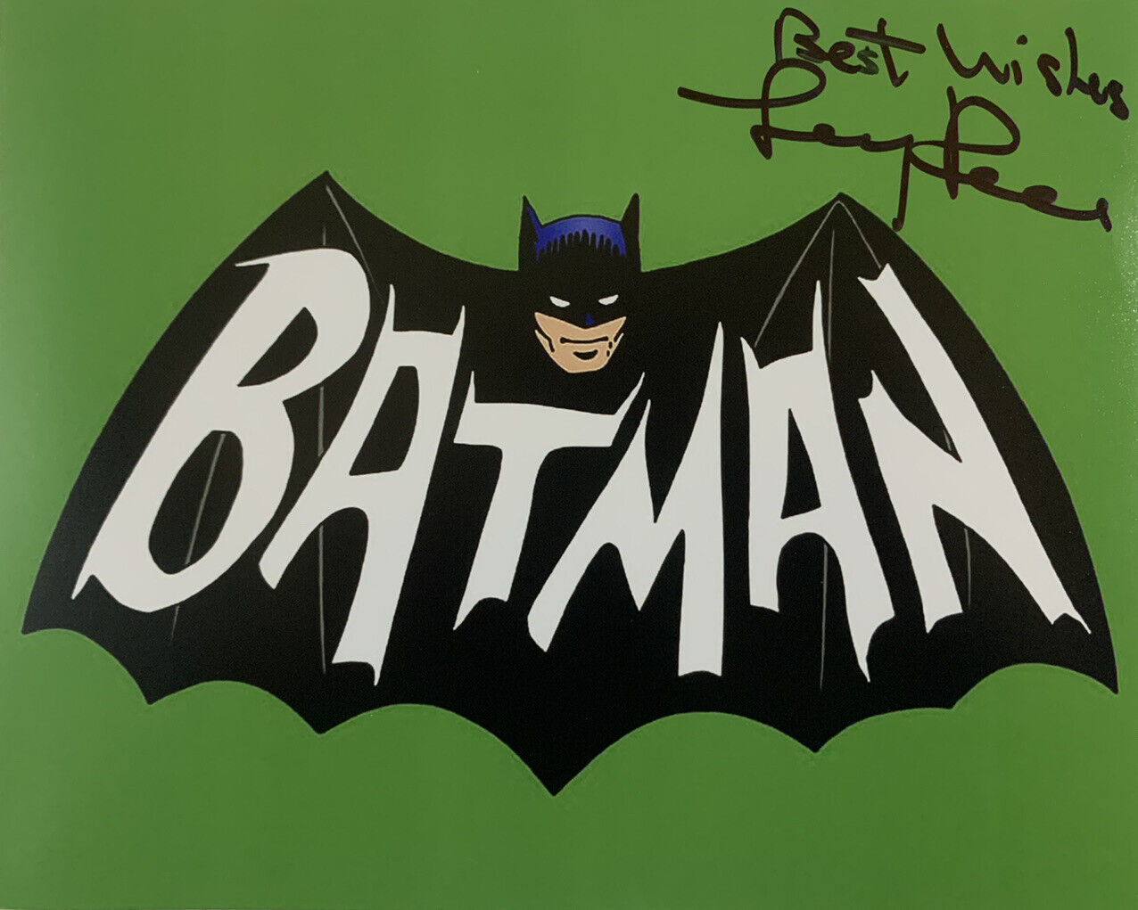 LARRY PEERCE HAND SIGNED 8x10 Photo Poster painting BATMAN DIRECTOR 1960s RARE AUTOGRAPH COA