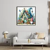 Goblin Hut-14CT Counted Cross Stitch 40*40cm/15.75*15.75in tapestrymarket