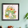 uk.everydayedeals (Limited Stock)9CT Full Stamped&nbsp;Cross Stitch - Watermelon Hut (50*50CM)