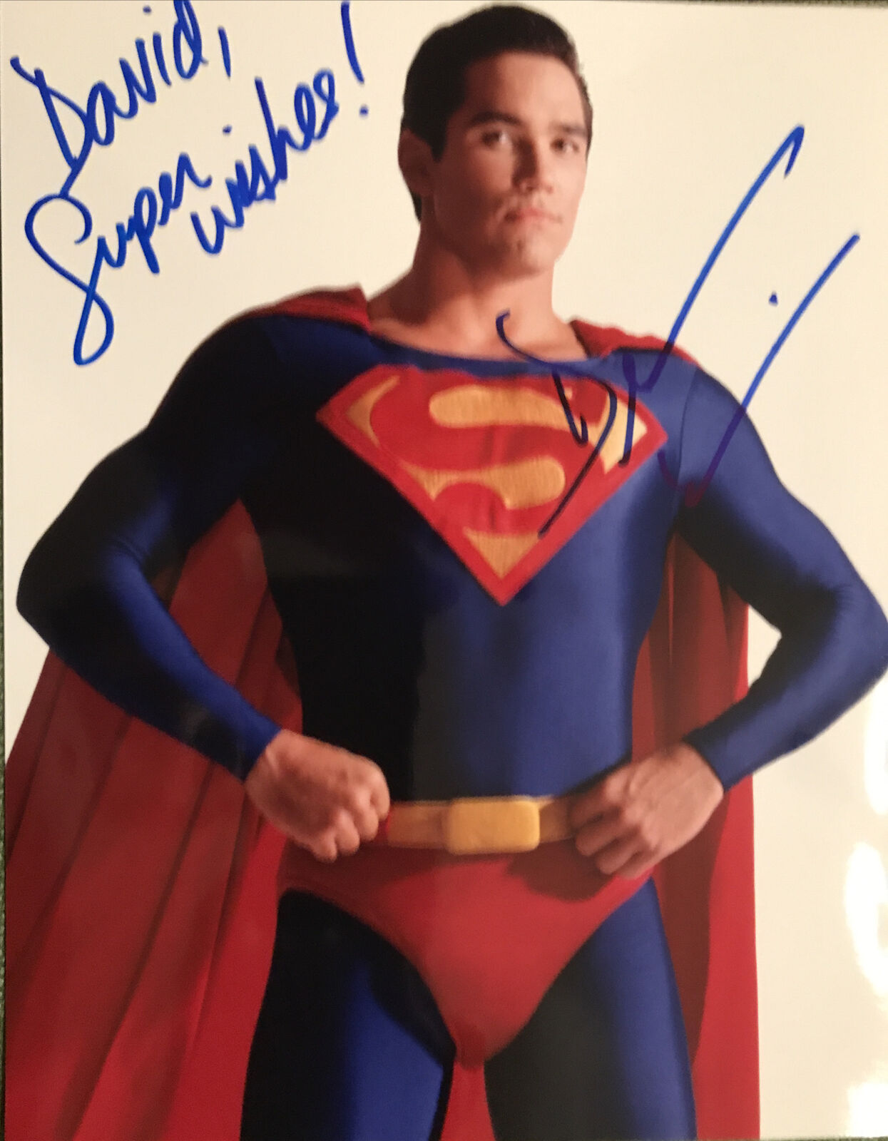 Dean Cain Lois & Clark Superman Hand Signed / Autographed Promo Photo Poster painting w/ Proof