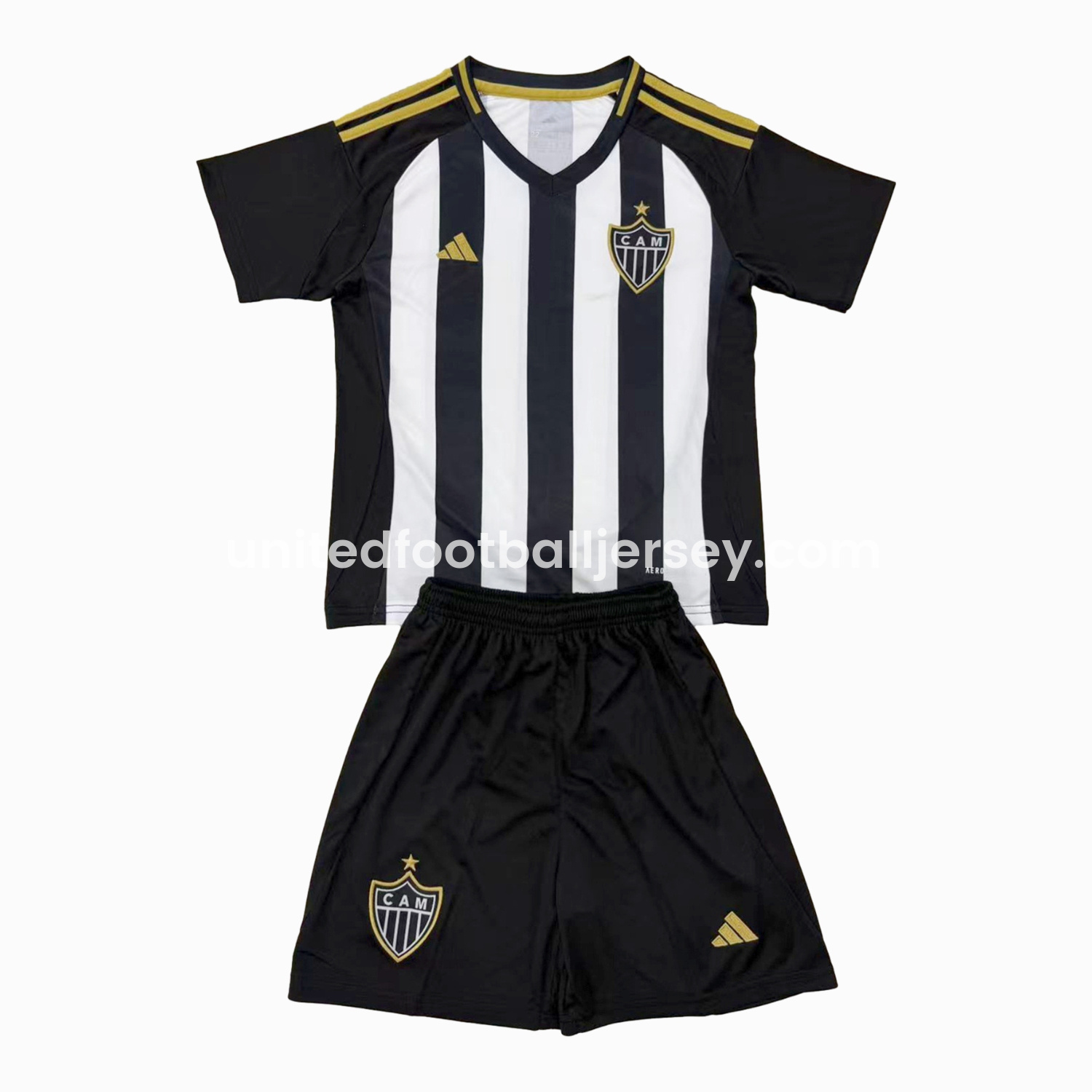 Atletico Mineiro 25-26 Home Unsponsored Men's Adult Jersey Set - Fans Version