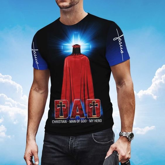 Men's God Print T-Shirt