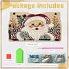Warm Santa DIY Pearl Diamond Painting PU Cover Tissue Holder Kit Pearl Art Painting Decoration for Home & Gifts