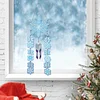 DIY Diamond Painting Double Sided 3D Wind Chime Xmas Pendant  Hanging Kit