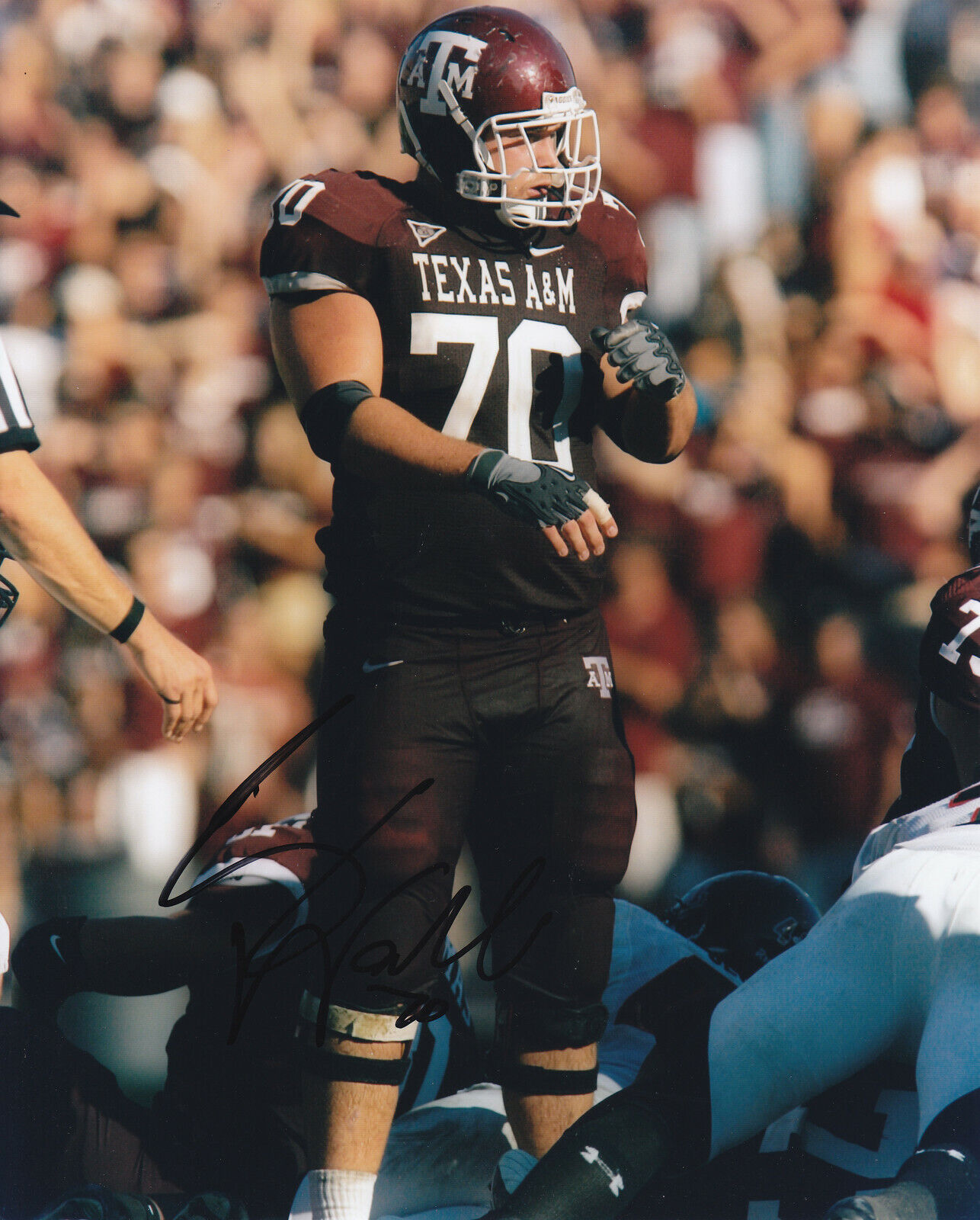 Cody Wallace #0 8x10 Signed Photo Poster painting w/ COA Texas A&M Aggies 033119