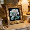 Rose speziell geformte 5D-DIY-Teilbohrer-Diamanten-Punkte-Edelstein-Kunst-Kits f&uuml;r Erwachsene Anf&auml;nger Wohnaccessoires Diamanten-Gem&auml;lde Edelstein-Kun